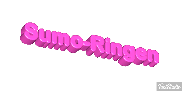 Sumo-Ringen Tekst effect
