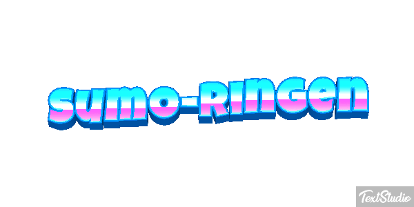 Sumo-Ringen Tekst effect