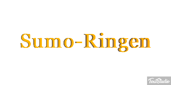 Sumo-Ringen Tekst effect
