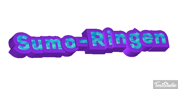 Sumo-Ringen Tekst effect