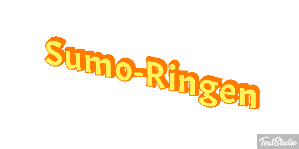 Sumo-Ringen Tekst effect