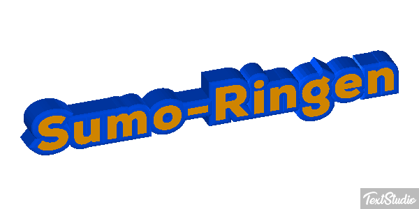 Sumo-Ringen Tekst effect