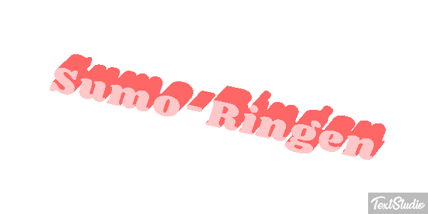 Sumo-Ringen Tekst effect