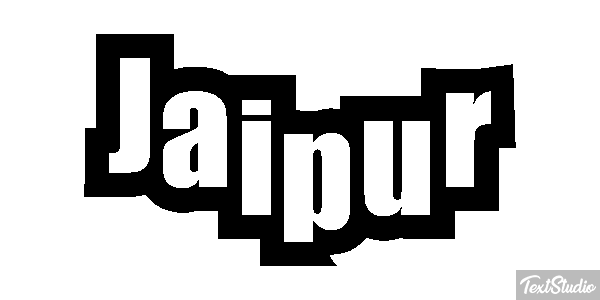 Jaipur Effet de texte