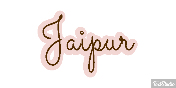 Jaipur Effet de texte