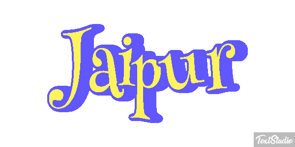 Jaipur Effet de texte