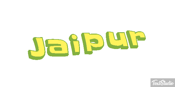 Jaipur Effet de texte