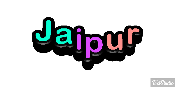 Jaipur Effet de texte