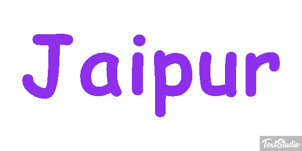 Jaipur Effet de texte