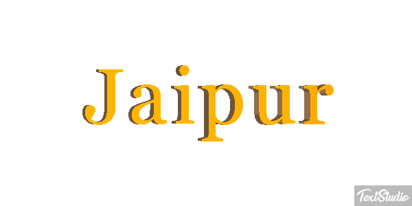Jaipur Effet de texte