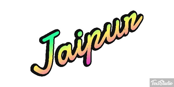 Jaipur Effet de texte