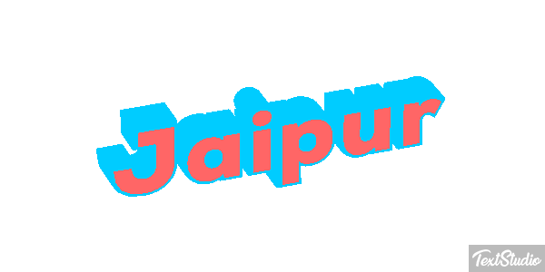 Jaipur Effet de texte