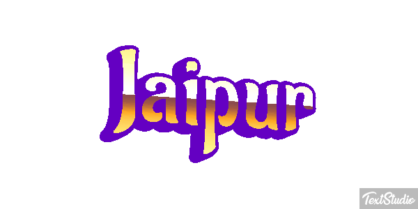 Jaipur Effet de texte