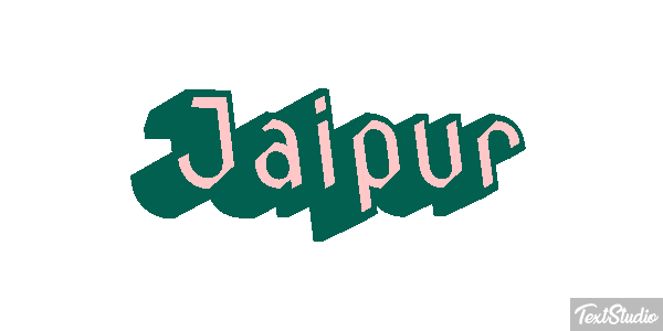 Jaipur Effet de texte