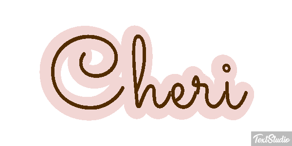 Cheri Tekst effect
