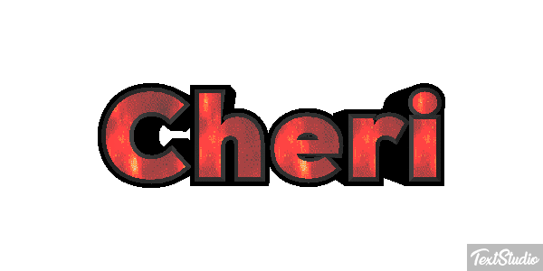 Cheri Tekst effect