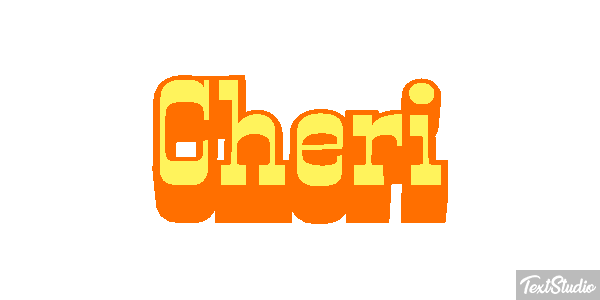 Cheri Tekst effect