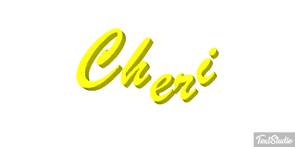 Cheri Tekst effect