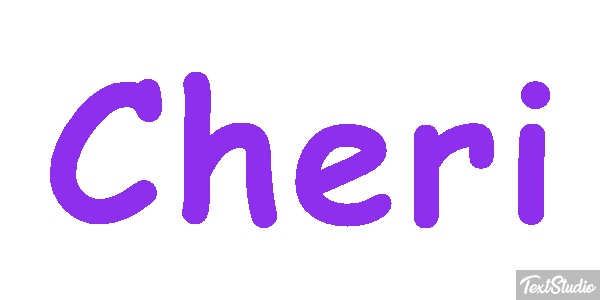 Cheri Tekst effect