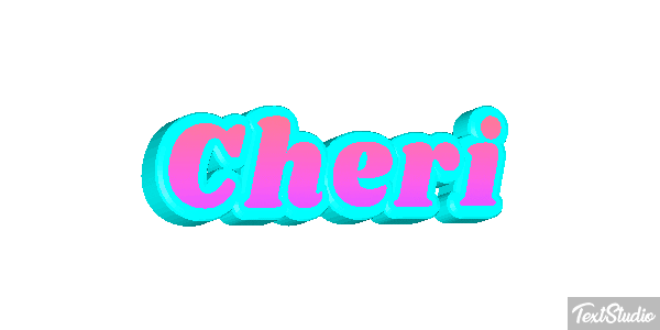 Cheri Tekst effect