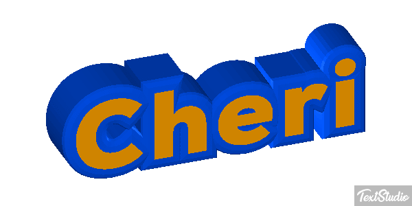 Cheri Tekst effect