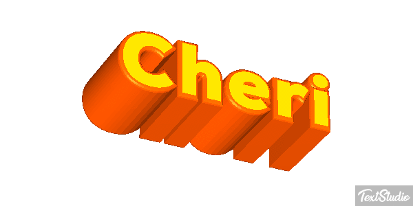 Cheri Tekst effect