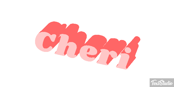 Cheri Tekst effect