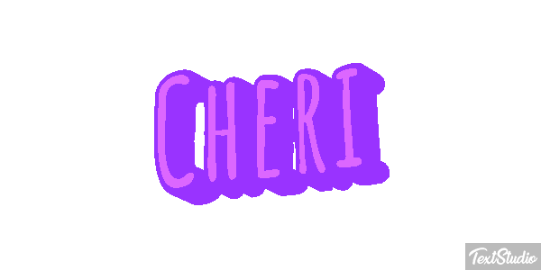 Cheri Tekst effect