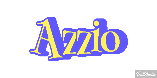 Azzio Effetto testo