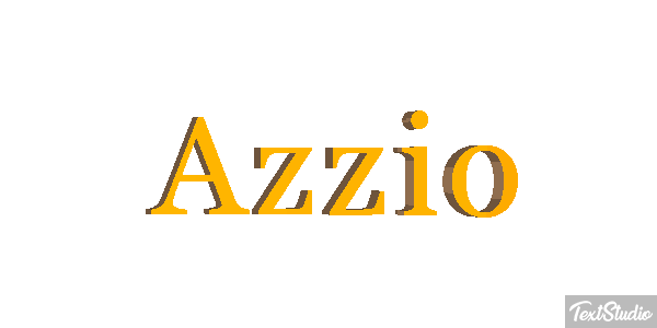 Azzio Effetto testo