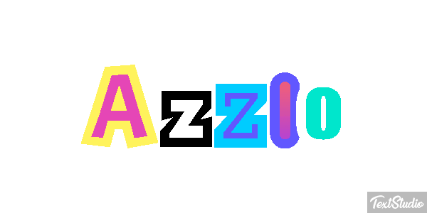 Azzio Effetto testo