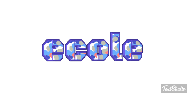école テキスト効果