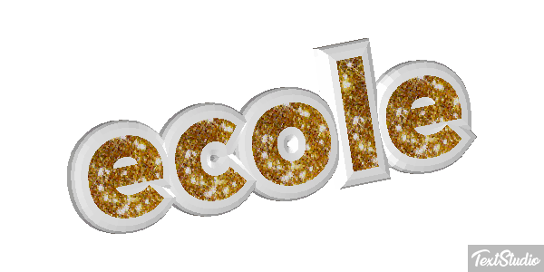 école テキスト効果