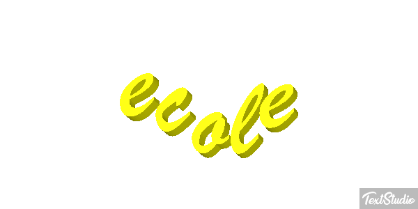 école テキスト効果