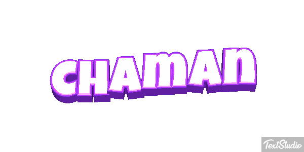 Chaman Text effect