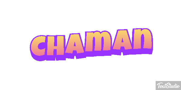 Chaman Text effect