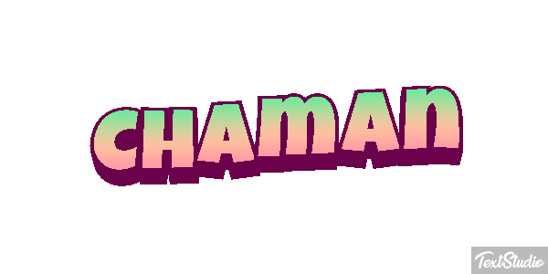 Chaman Text effect