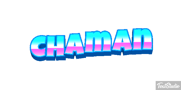 Chaman Text effect