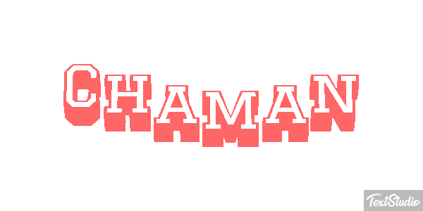 Chaman Text effect
