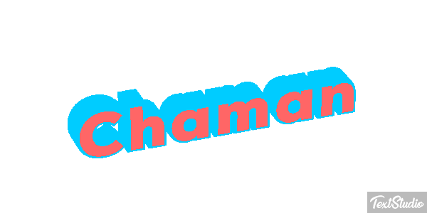 Chaman Text effect