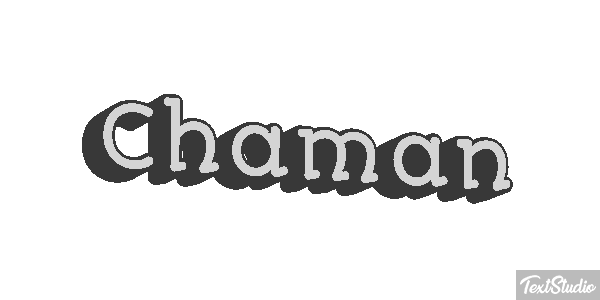 Chaman Text effect