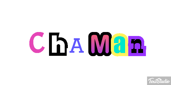 Chaman Text effect