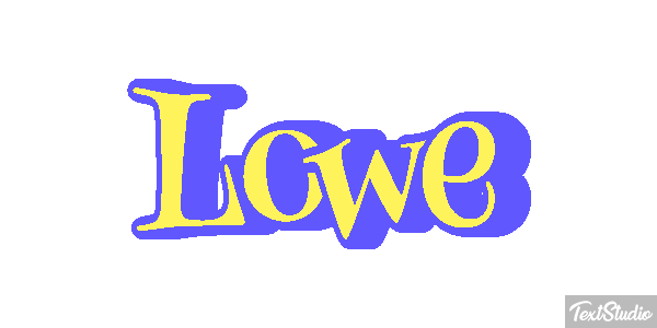 Löwe Effet de texte