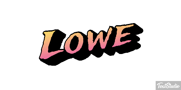 Löwe Effet de texte