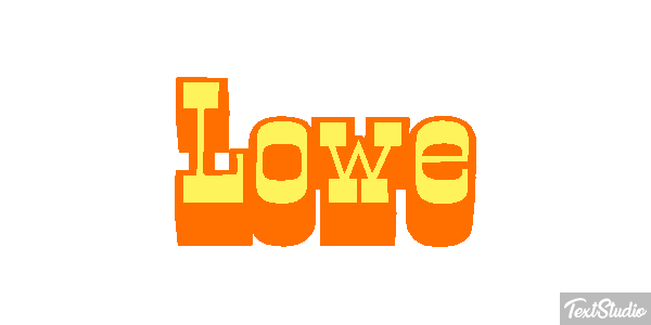 Löwe Effet de texte