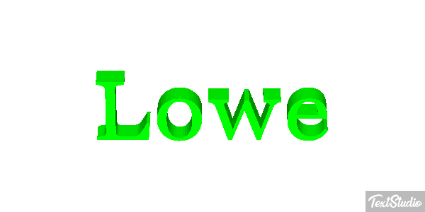 Löwe Effet de texte