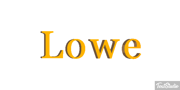 Löwe Effet de texte