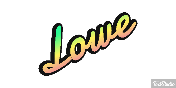 Löwe Effet de texte