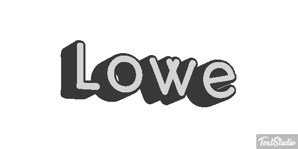 Löwe Effet de texte