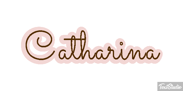 Catharina Text effect